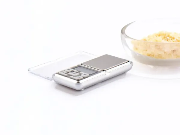 Digitale Taschenwaage 200 g – Silber (0.01 g)
